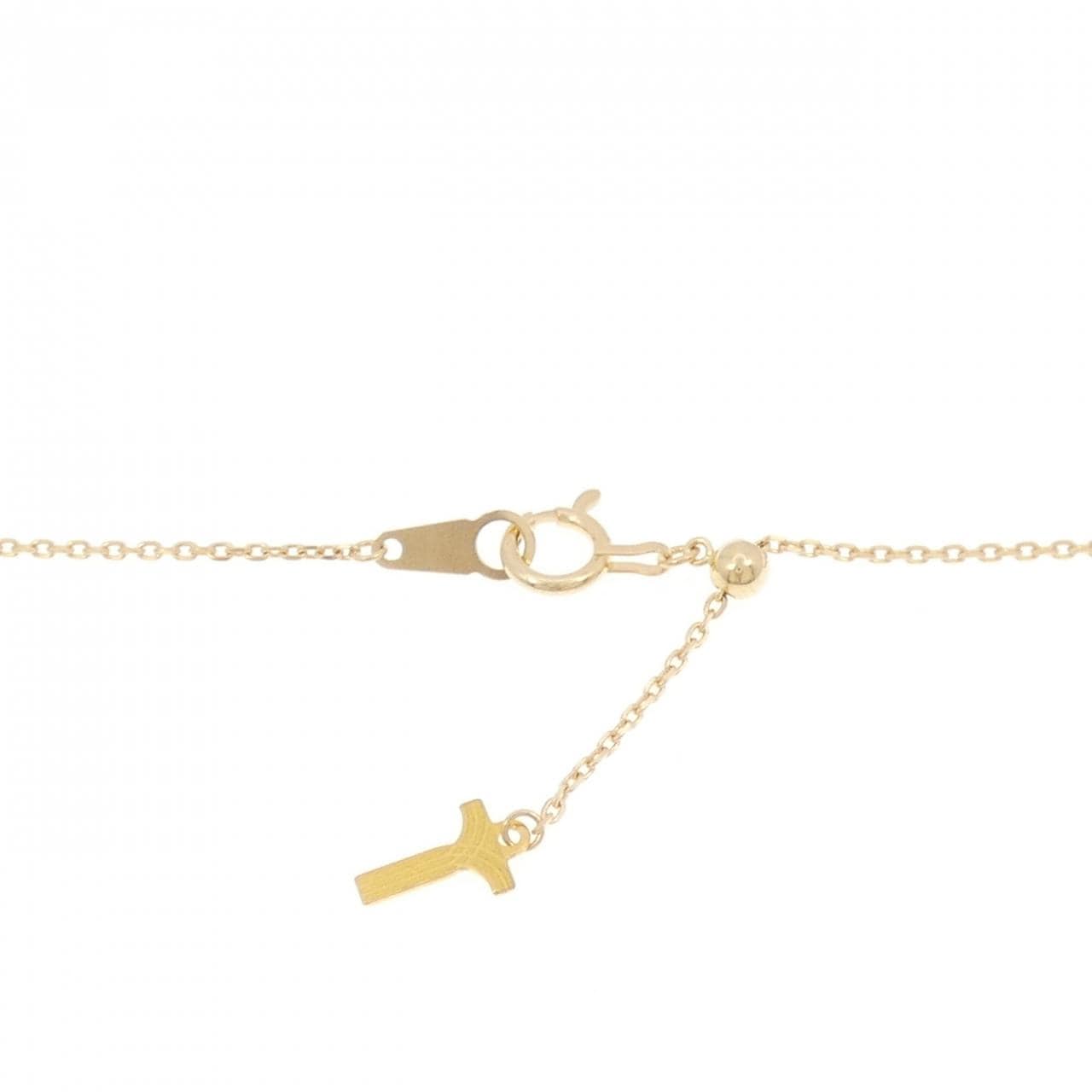 K18YG(枠) コイン ネックレス