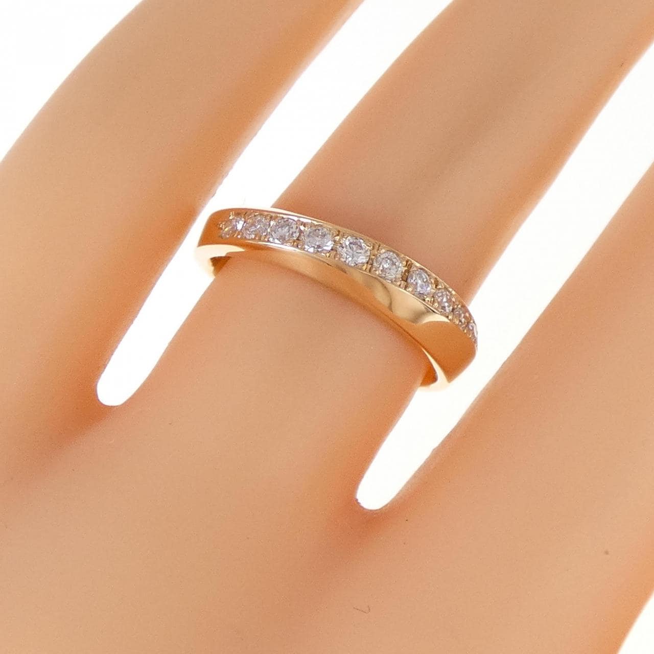 K18PG ダイヤモンド リング 0.29CT