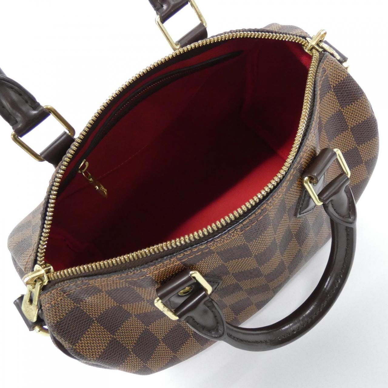 LOUIS VUITTON Damier Speedy Bandouliere 25 厘米 N41181 波士顿包