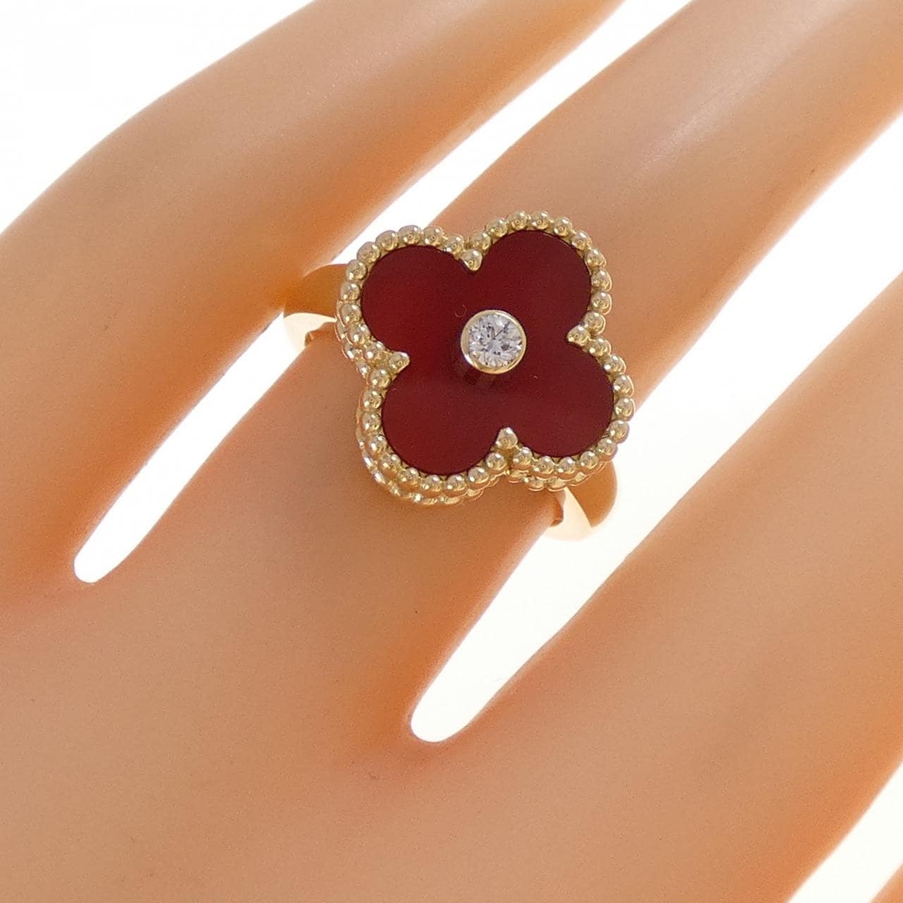 ヴァンクリーフ&アーペル ヴィンテージアルハンブラ リング