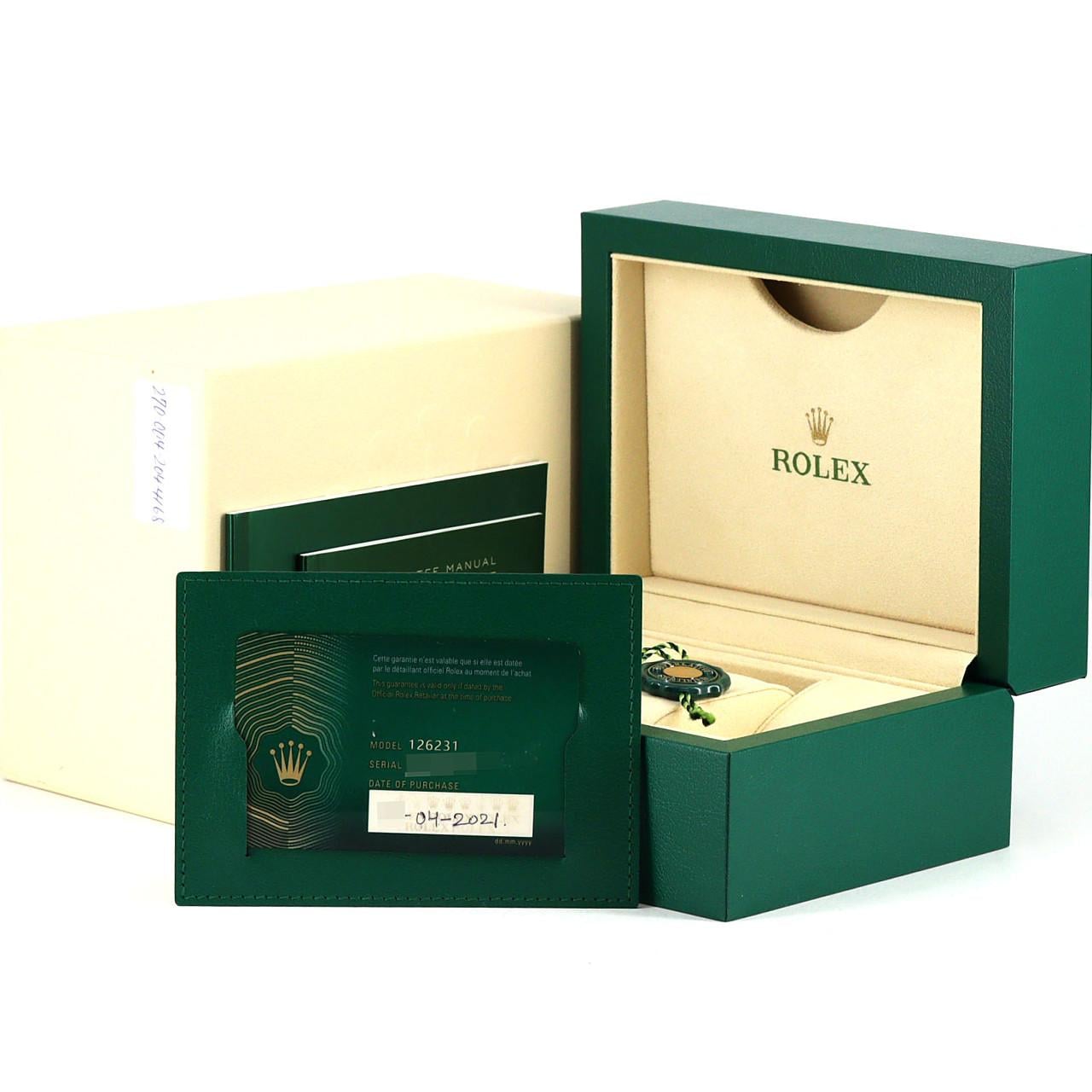 ロレックス デイトジャスト 126231 SSxPG 自動巻 ランダム番