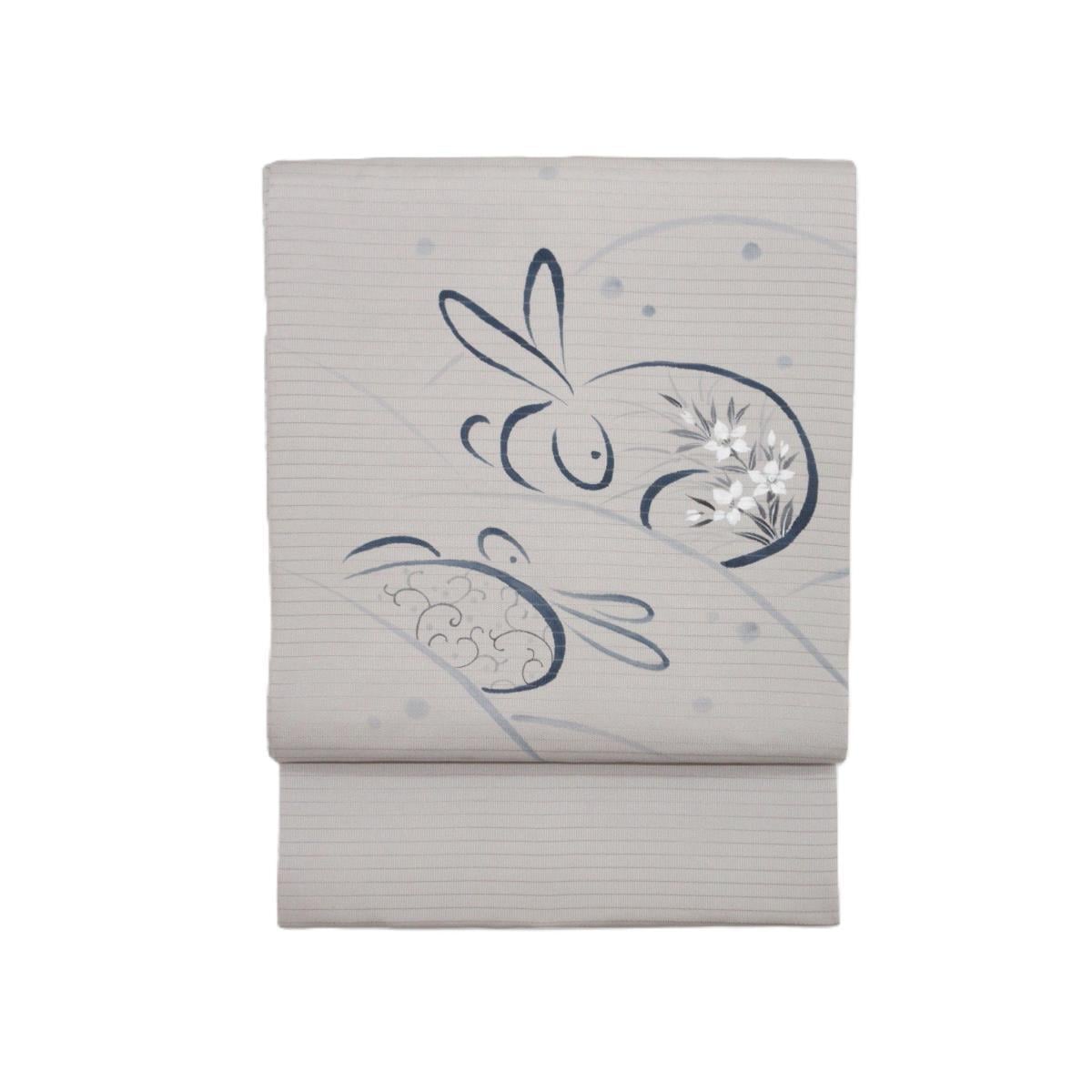 夏名古屋帯　絽織