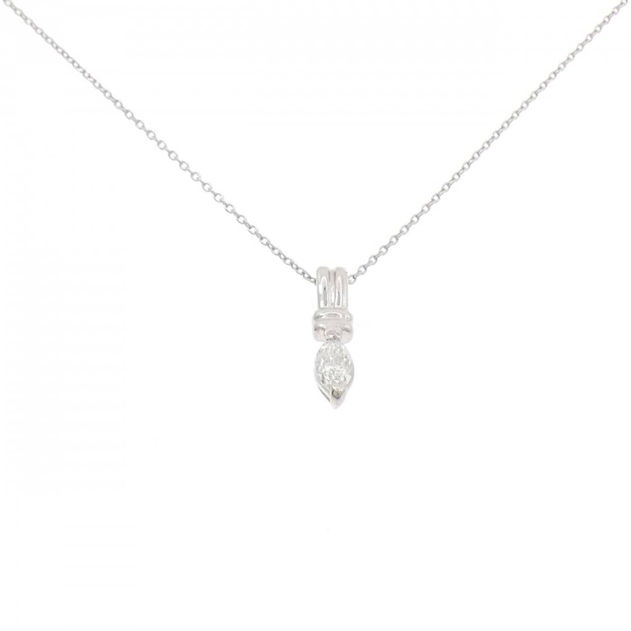 PT900/PT850 ダイヤモンド ネックレス 0.30CT