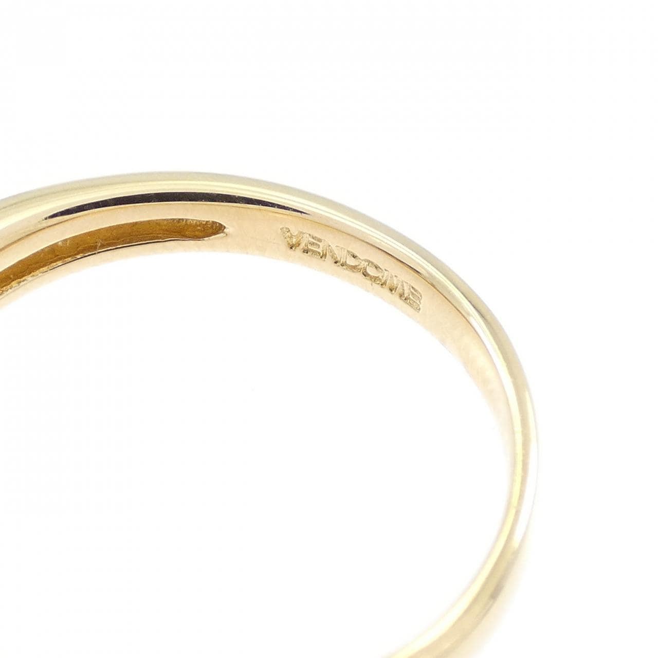 K18YG ダイヤモンド リング 0.10CT