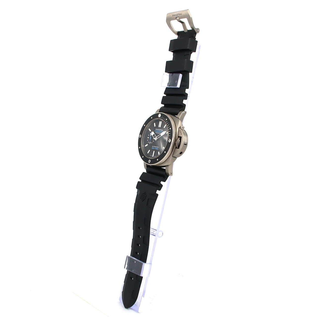 【免保养回扣价】PANERAI Luminor Submersible 1950 防磁三日动力储存钛金属自动上弦PAM01389 TI