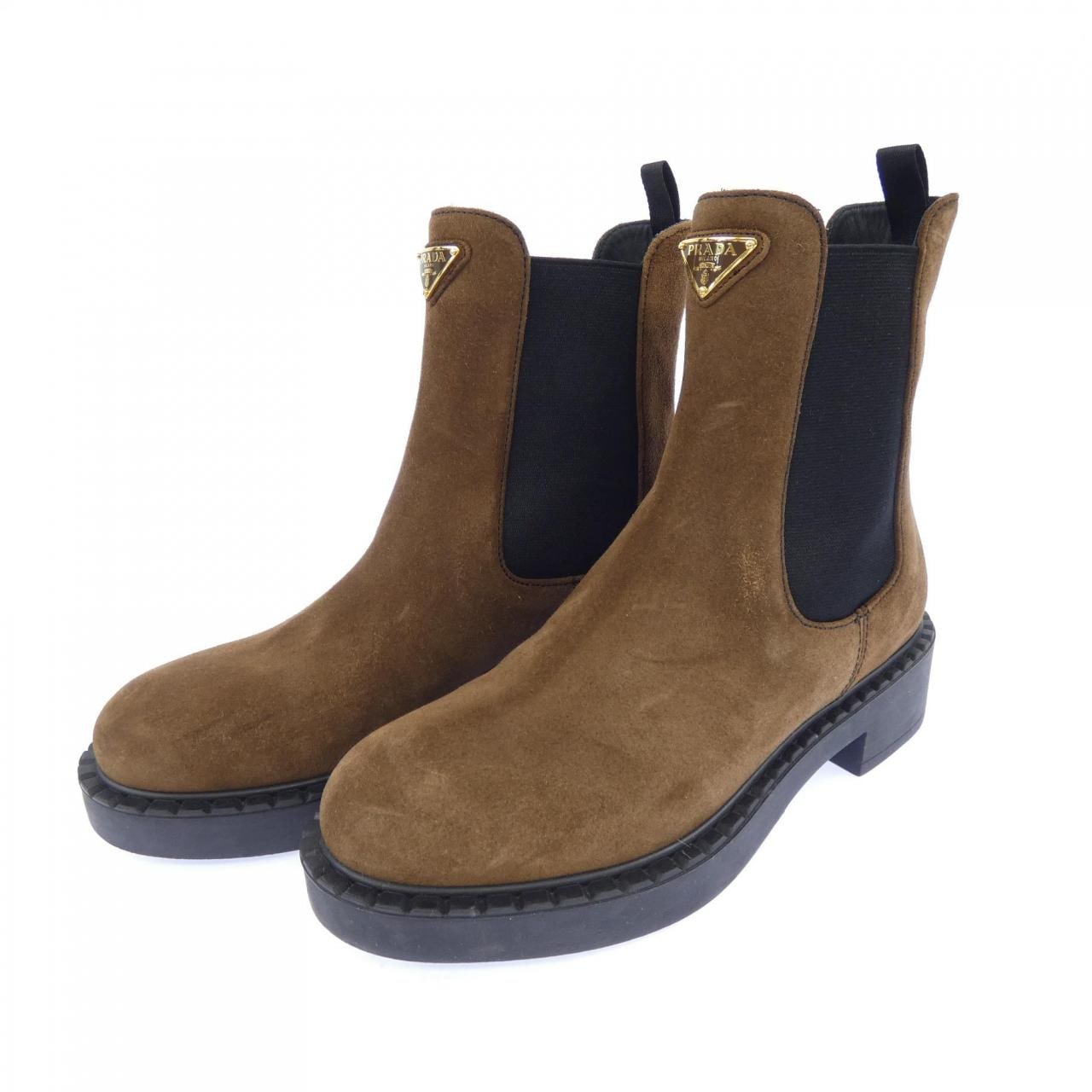 プラダ PRADA トライアングルロゴ 1T703N ブーツ