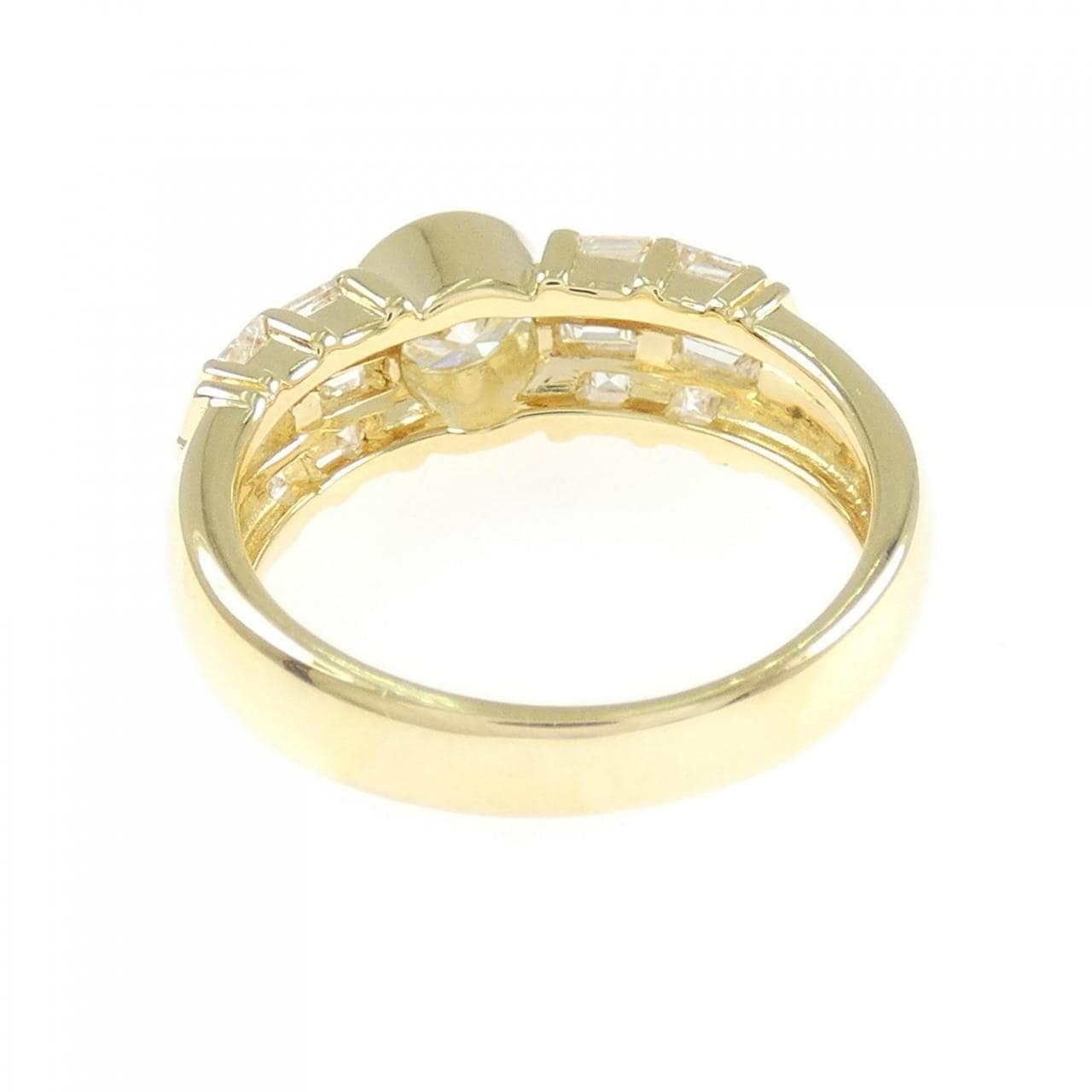 K18YG ダイヤモンド リング 0.505CT