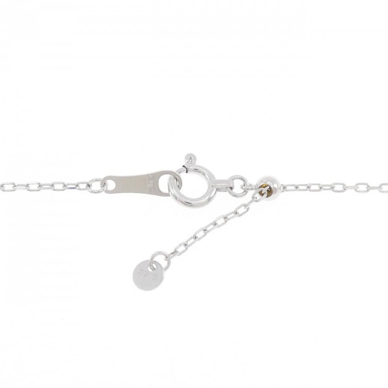 K18WG ダイヤモンド ネックレス 1.00CT