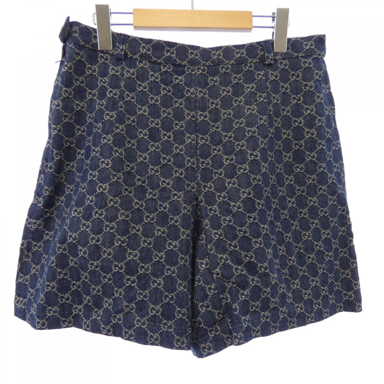 グッチ GUCCI ウォッシュド オーガニックデニム 652661 XDBLL ショートパンツ