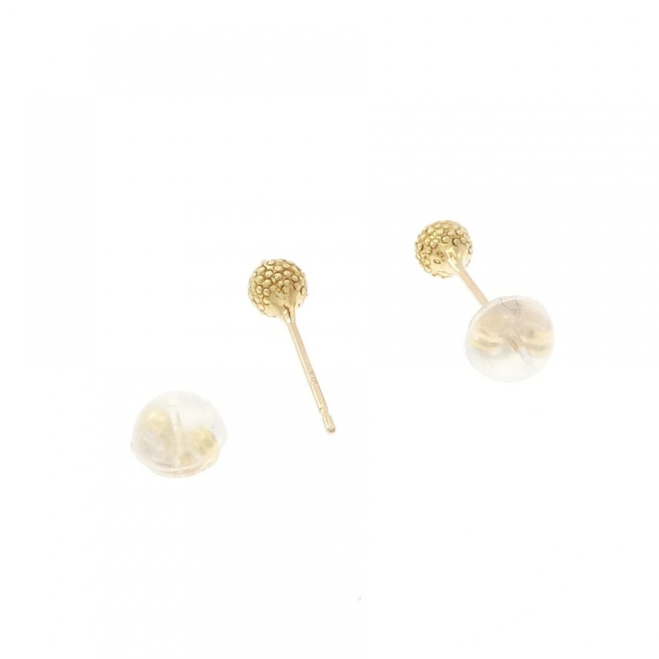 K18YG ダイヤモンド ピアス 0.06CT
