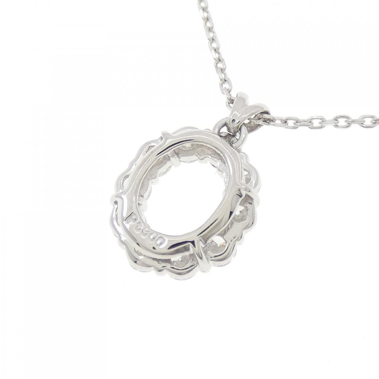 Royal Asscher Diamond Necklace 0.51CT