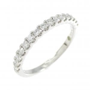 PT900 ハーフエタニティ ダイヤモンド リング 0.24CT