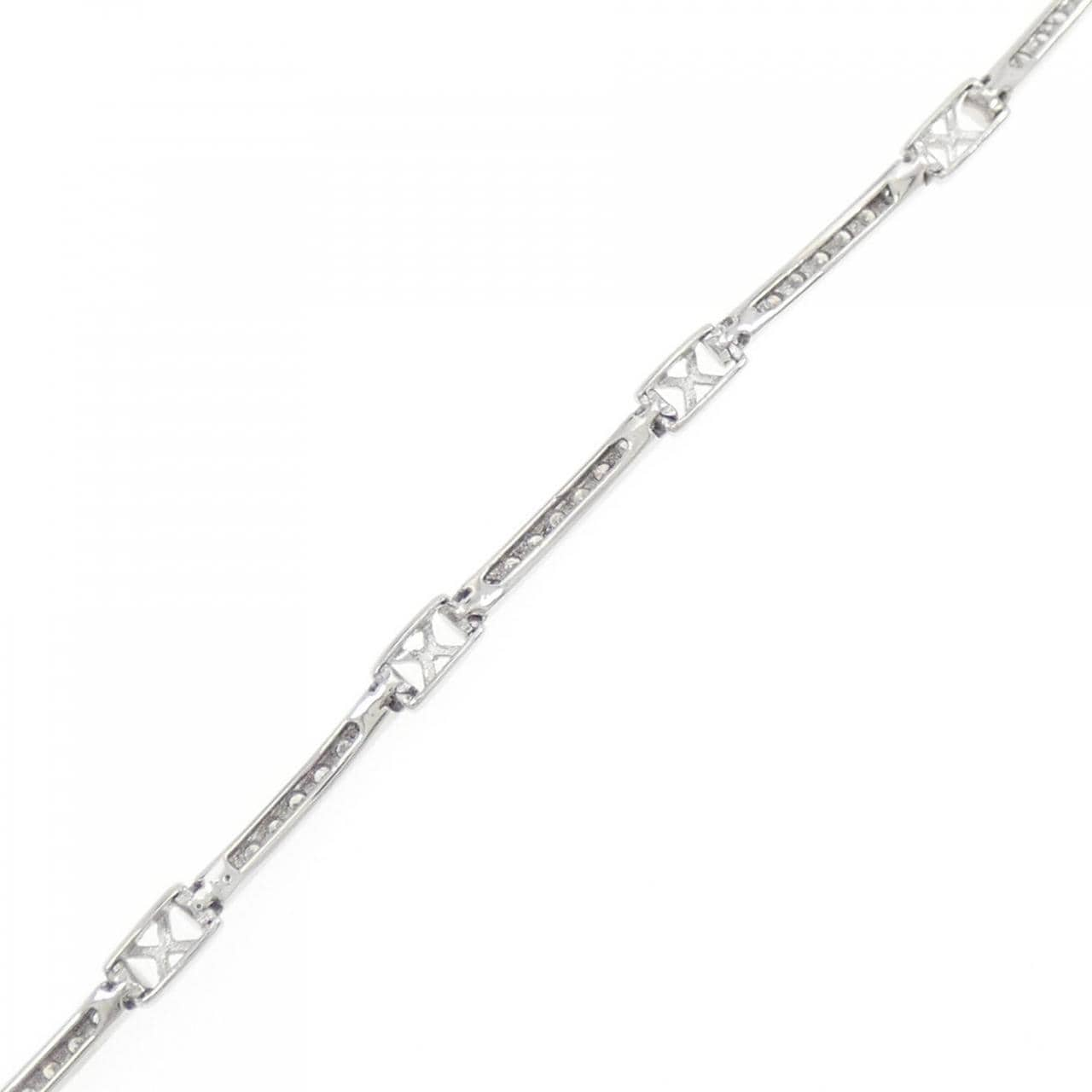 750WG Diamond Bracelet 0.64CT