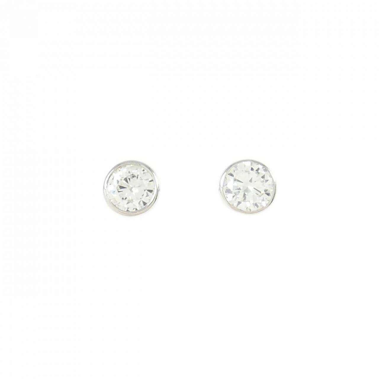 【リメイク】PT ダイヤモンド ピアス 0.30CT