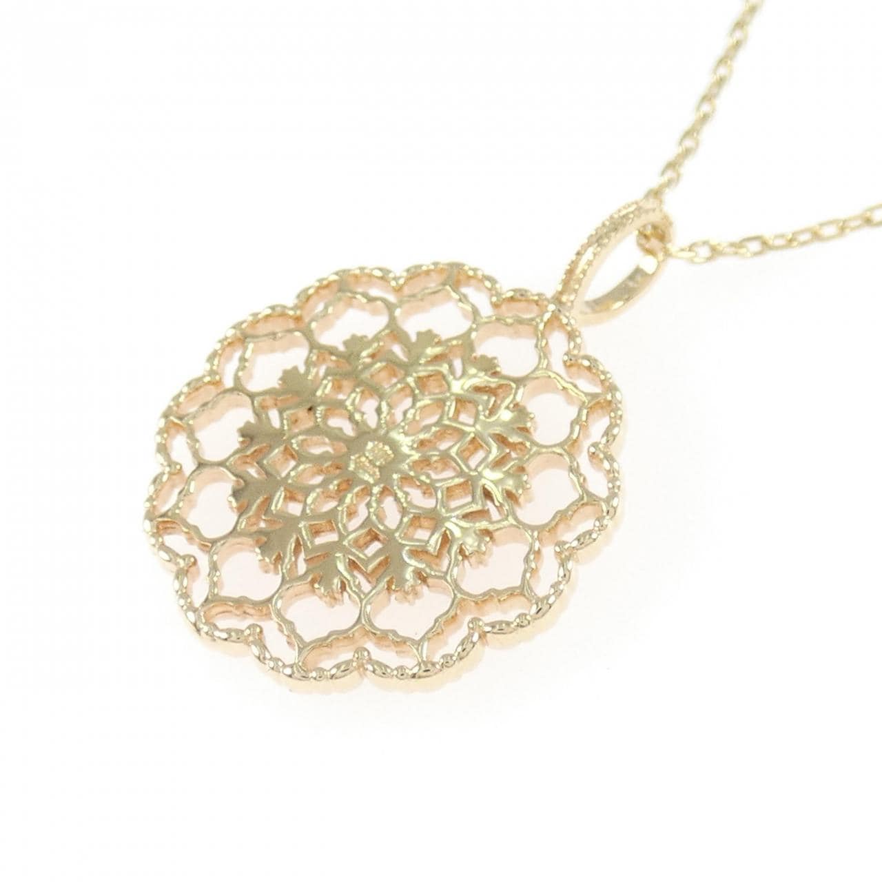 アガット ダイヤモンド ネックレス