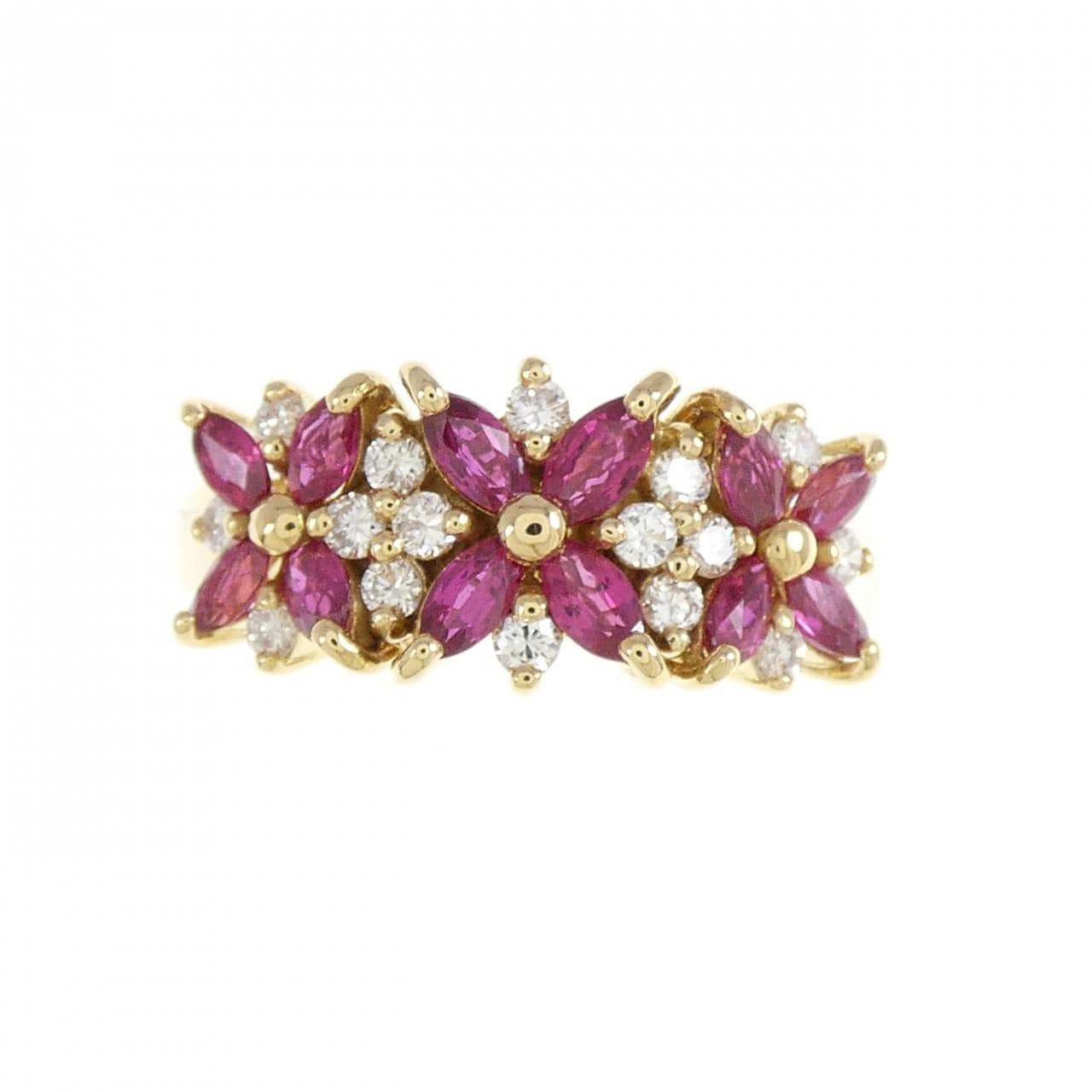 ポンテヴェキオ ルビー リング 0.90CT
