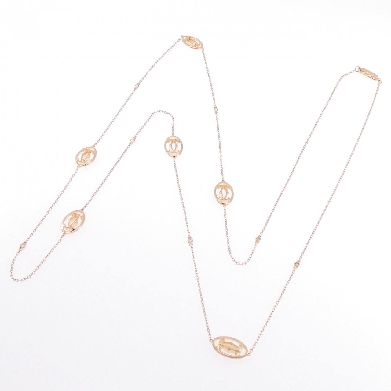 カルティエ ロゴ ネックレス