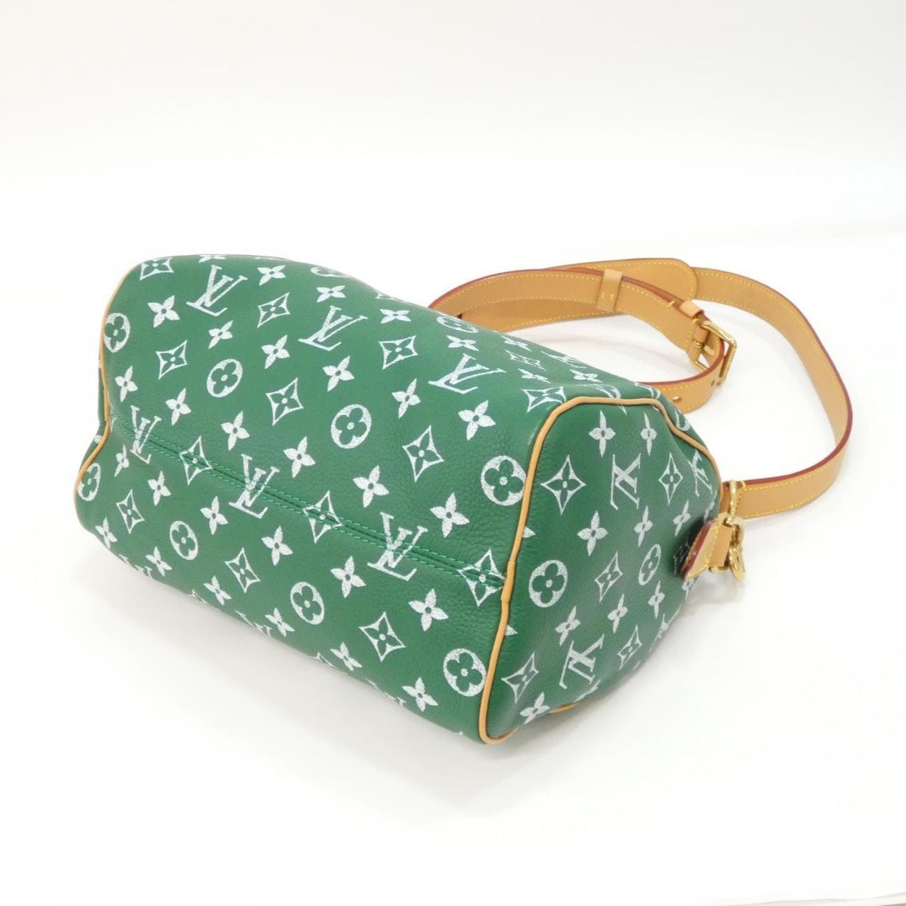 ルイヴィトン モノグラム レザー スピーディ P9 バンドリエール 25cm M24423 ボストンバッグ