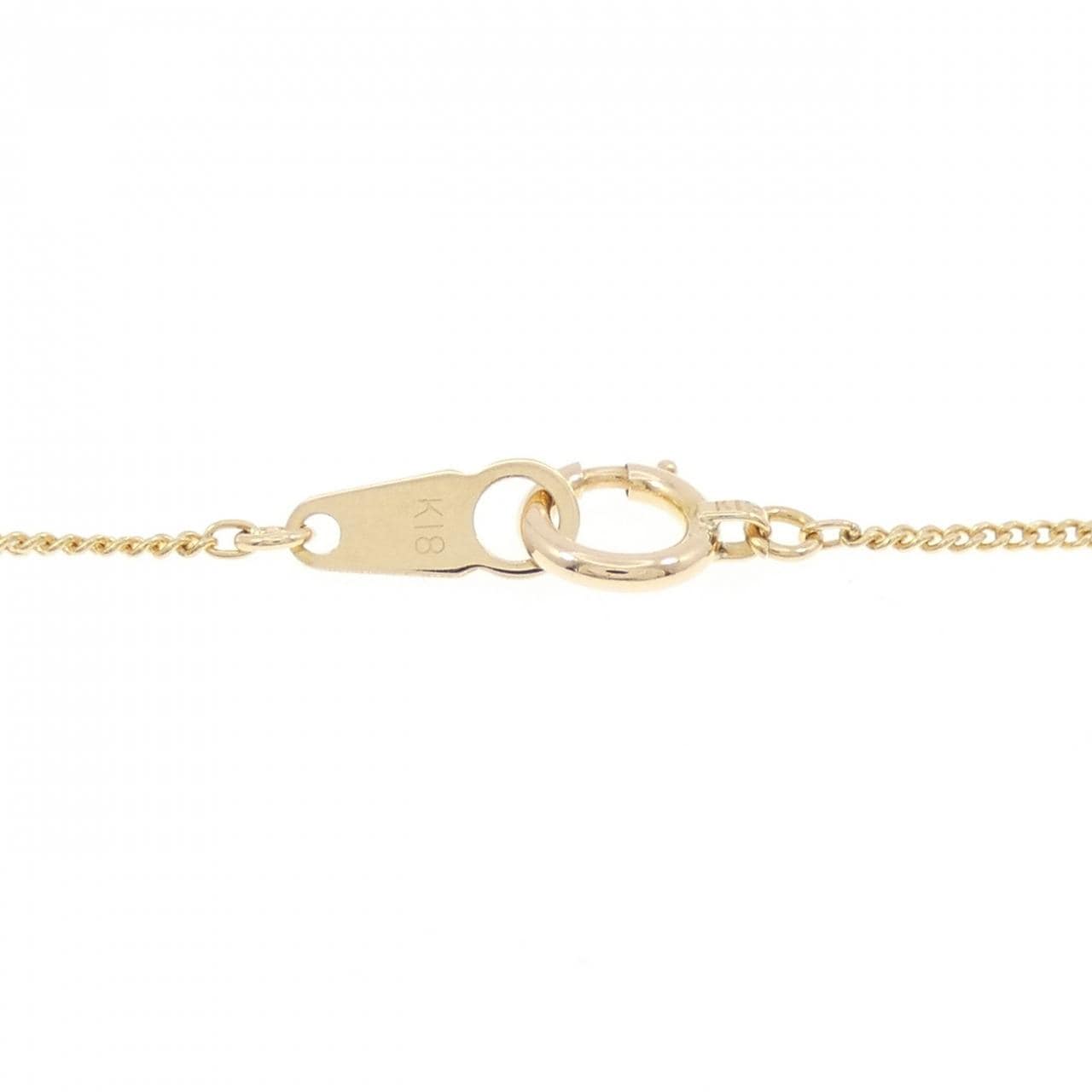 K18YG ダイヤモンド ネックレス 0.10CT