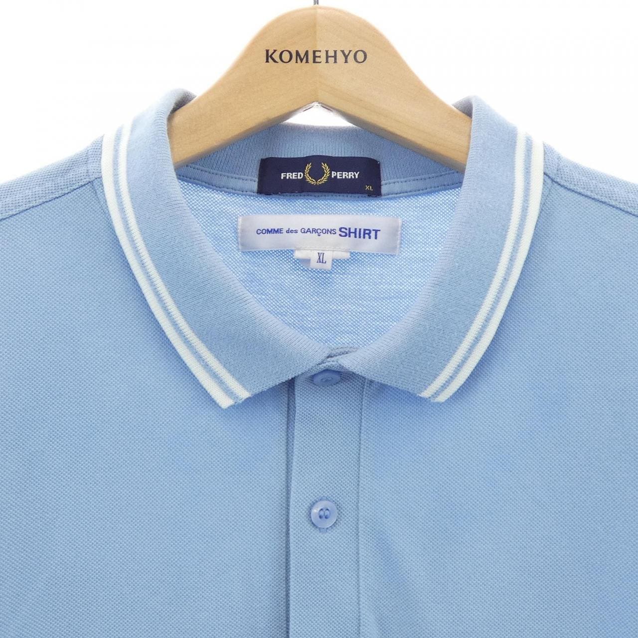 コムデギャルソンシャツ COMME des GARCONS SHIRT FRED PERRY FO-T502 ポロシャツ