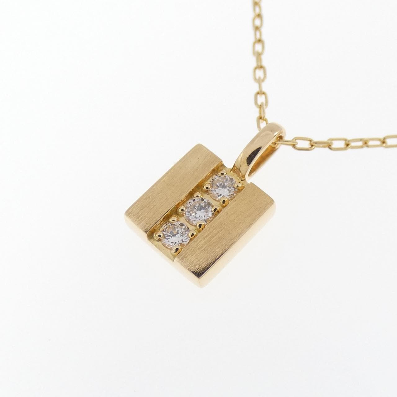 K18YG Diamond necklace