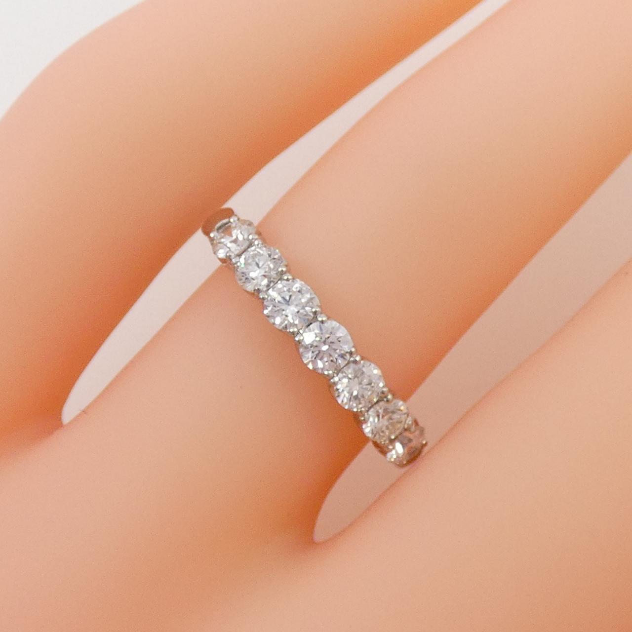 PT950 ダイヤモンド リング 0.637CT