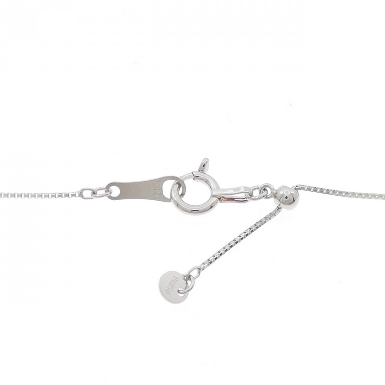 PT950/PT850 ダイヤモンド ネックレス 0.55CT