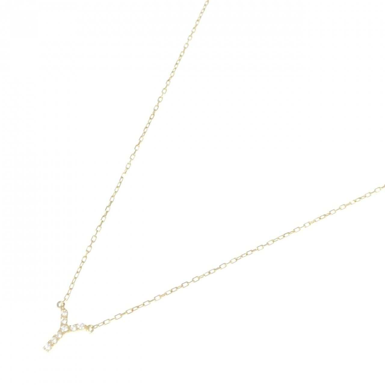 AHKAH首字母项链 0.03CT