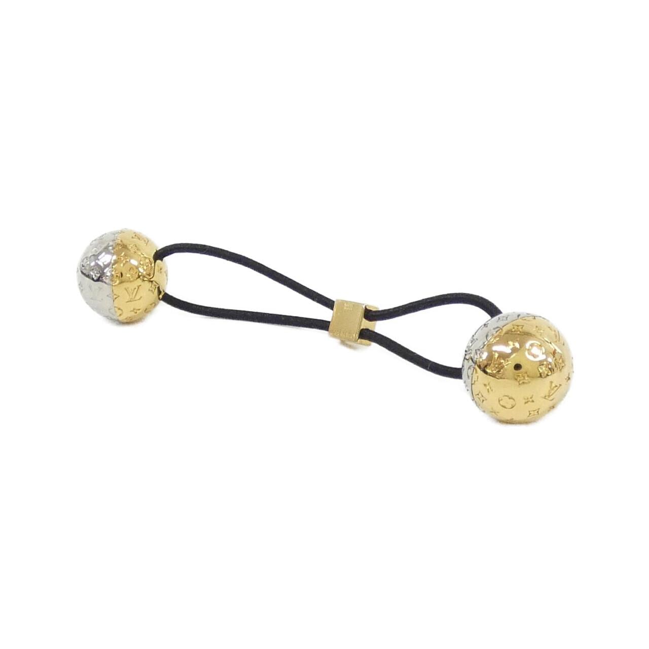 ルイヴィトン シュシュ ナノグラム プラネットLV M80266 ヘアーアクセサリー