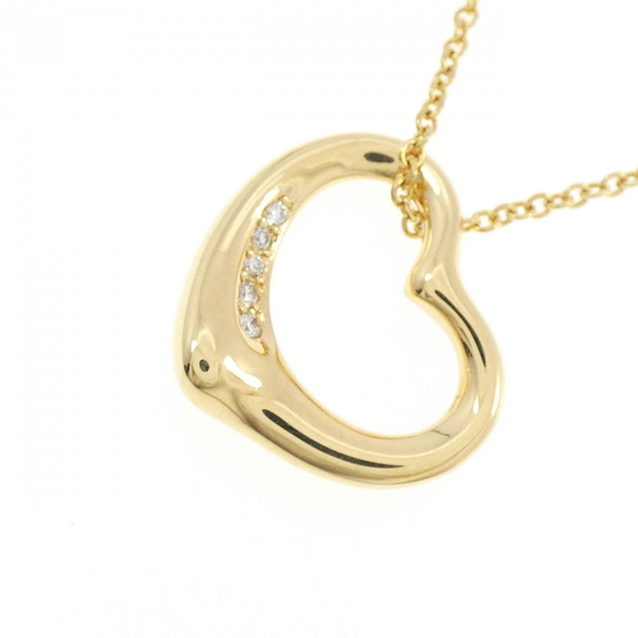 ティファニー オープンハート ネックレス