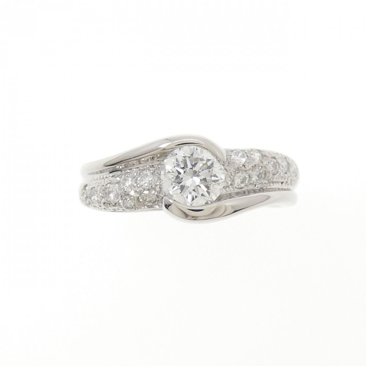 PT900 ダイヤモンド リング 0.52CT