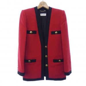 サンローラン SAINT LAURENT ノーカラージャケット