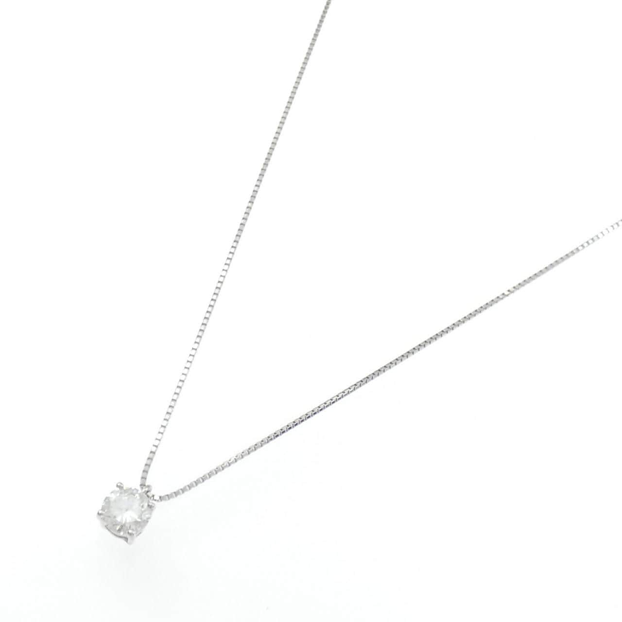 PT900/PT850 ダイヤモンド ネックレス 0.661CT H SI1 Good
