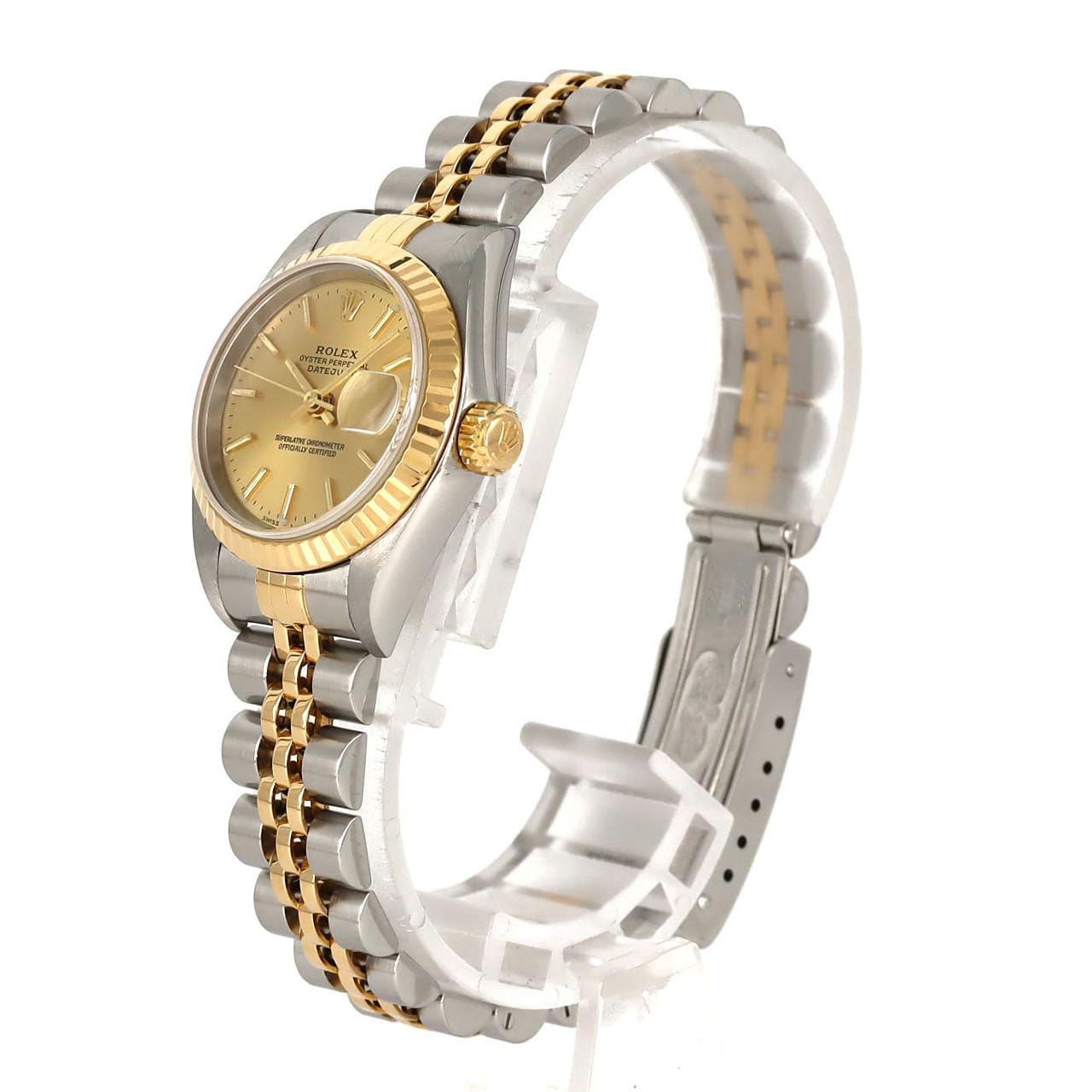 ロレックス デイトジャスト 79173 SSxYG 自動巻 P番