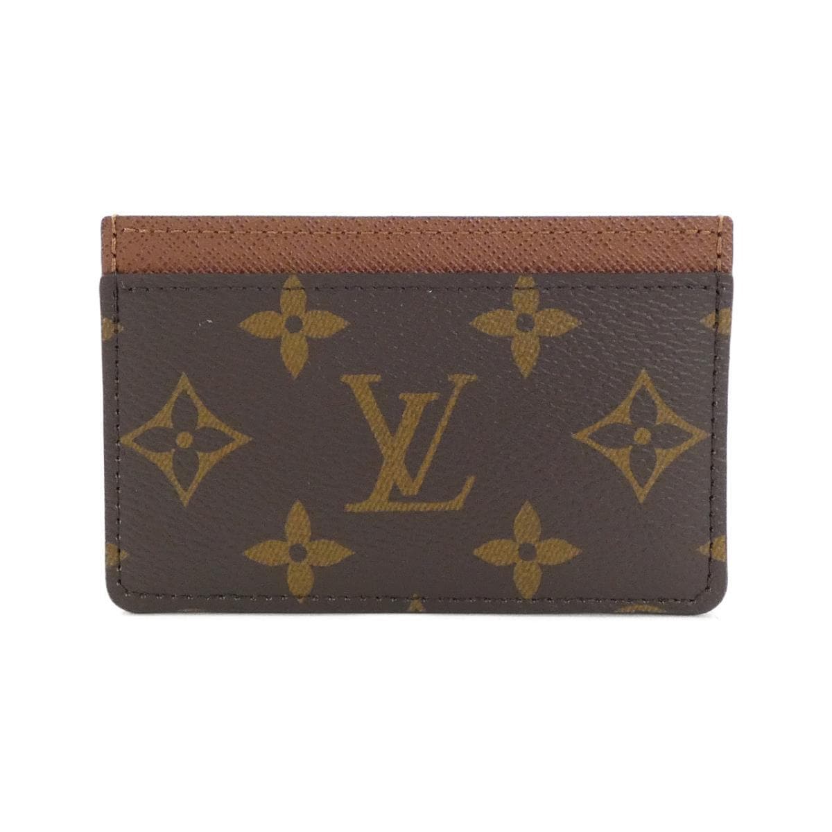 [Unused items] LOUIS VUITTON Monogram Porte Carte Sample M61733 Card Case