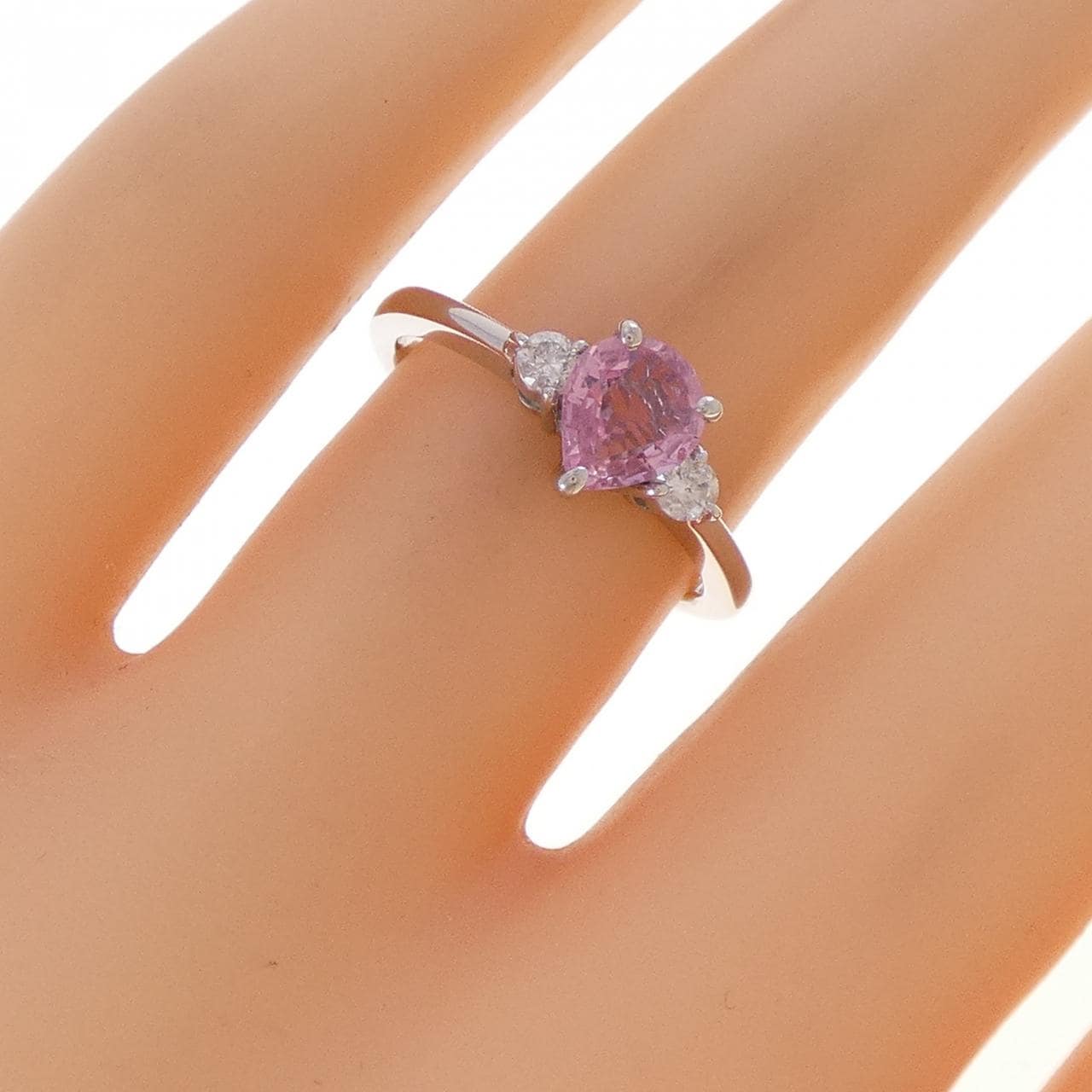 PT900 サファイヤ リング 0.72CT
