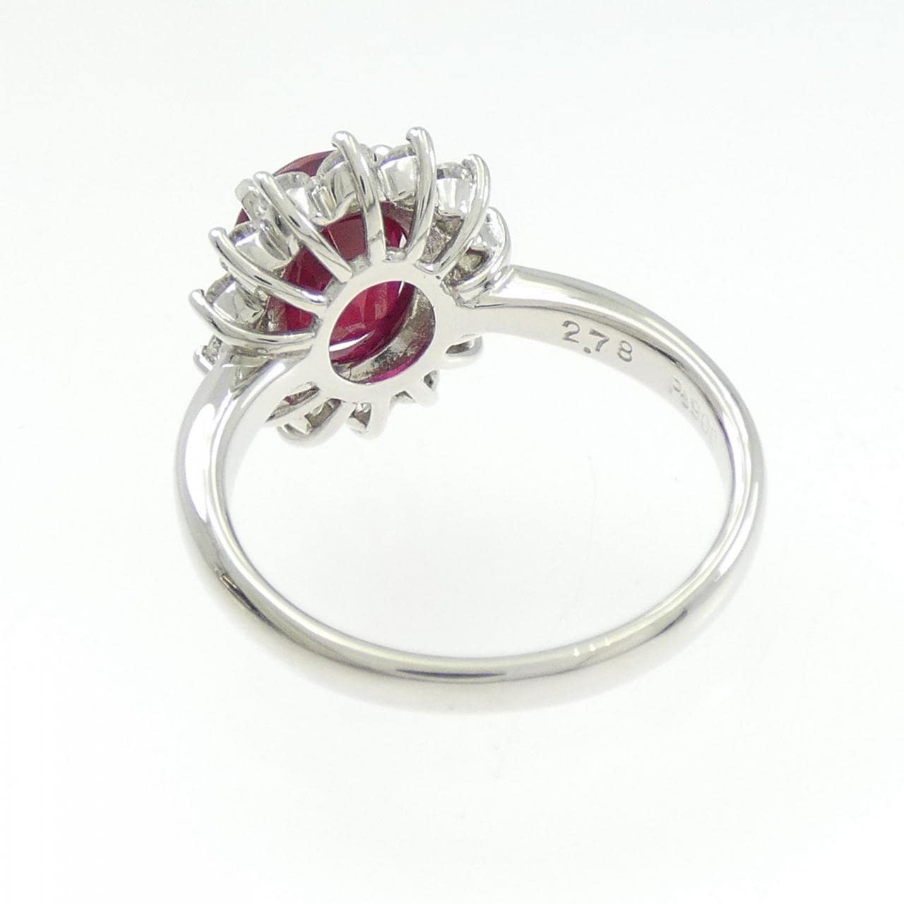 PT900 ルビー リング 2.78CT マダガスカル産