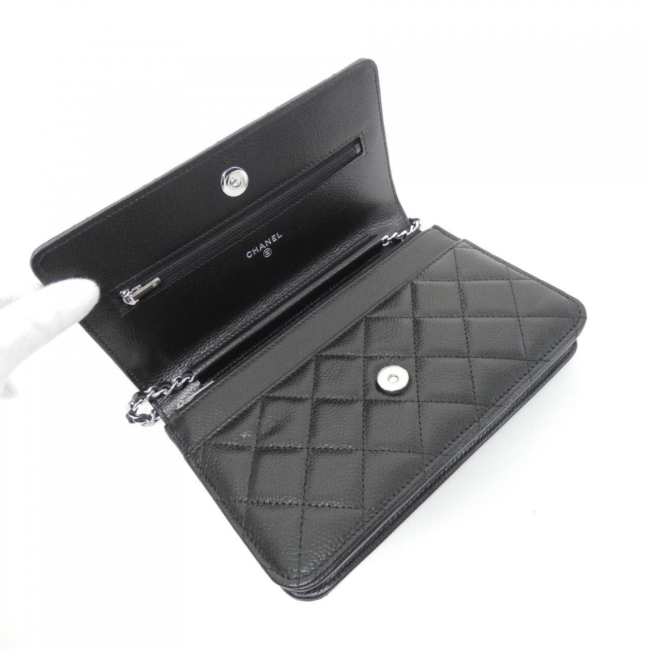 シャネル タイムレスクラシック ライン AP0250 チェーンウォレット