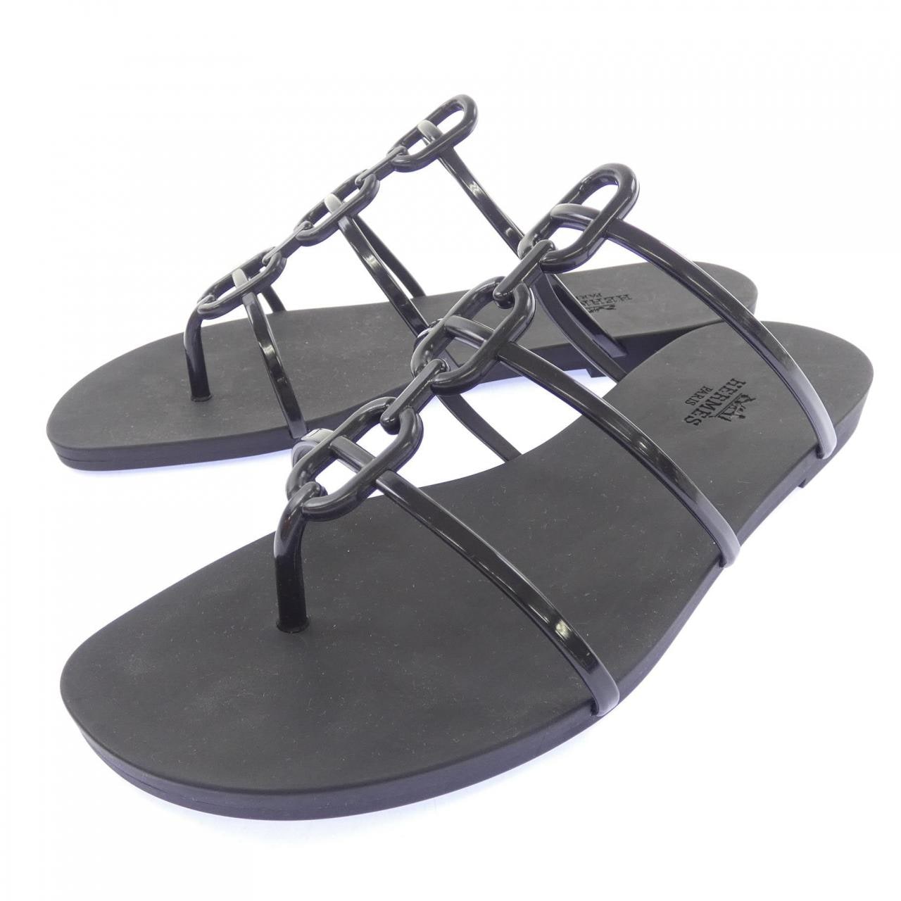 エルメス HERMES ミコノス MYKONOS シェーヌダンクル 261179Z サンダル