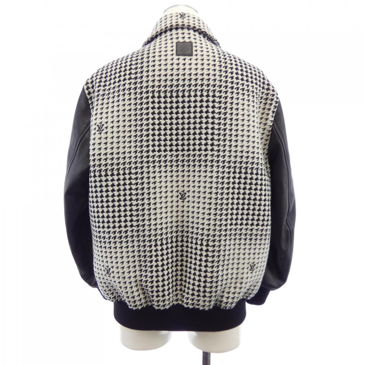 ルイヴィトン LOUIS VUITTON ミックスレザーアンドウールブルゾン HSL15EQLG ブルゾン
