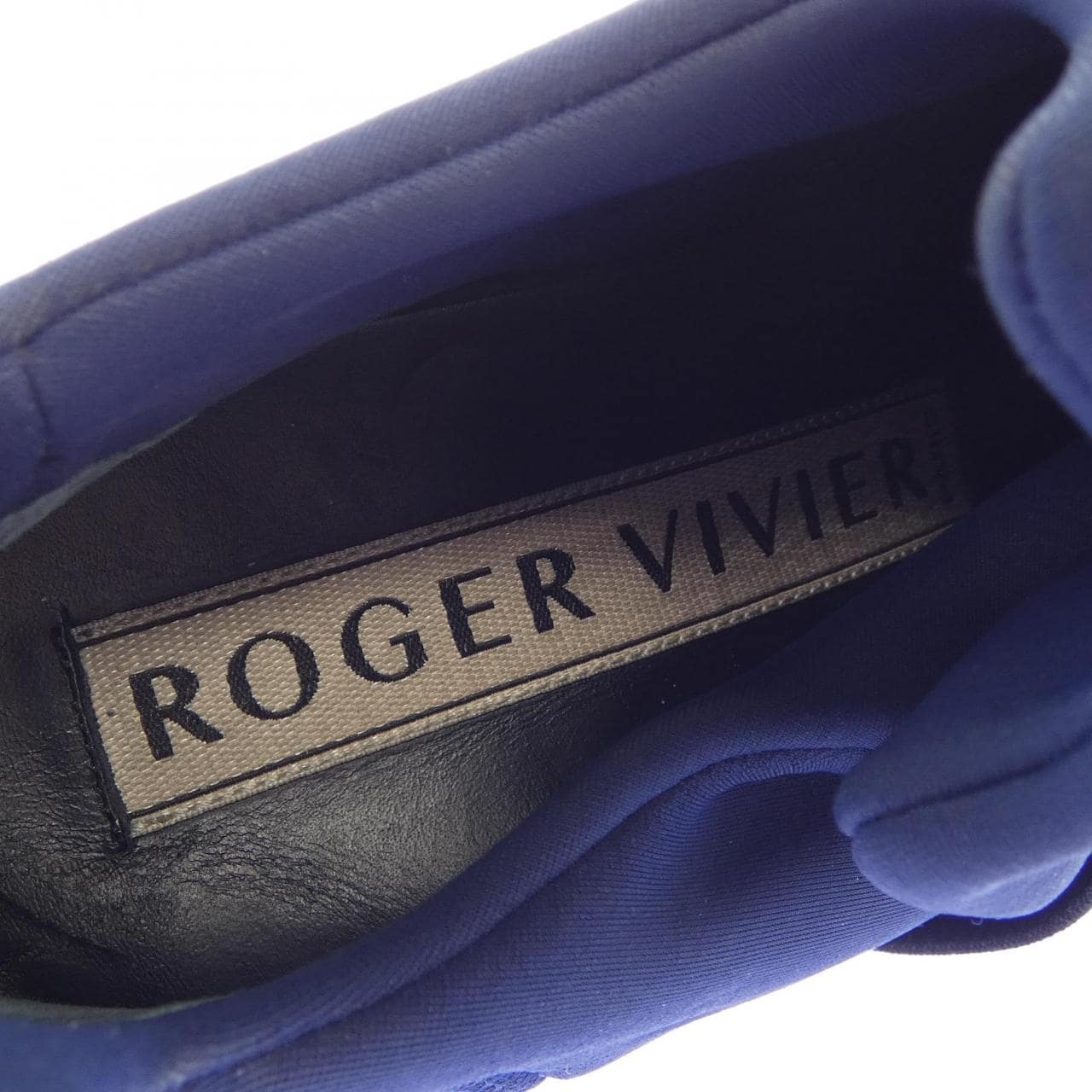ロジェヴィヴィエ ROGER VIVIER ヴィヴ ラン　ストラスバックル スニーカー