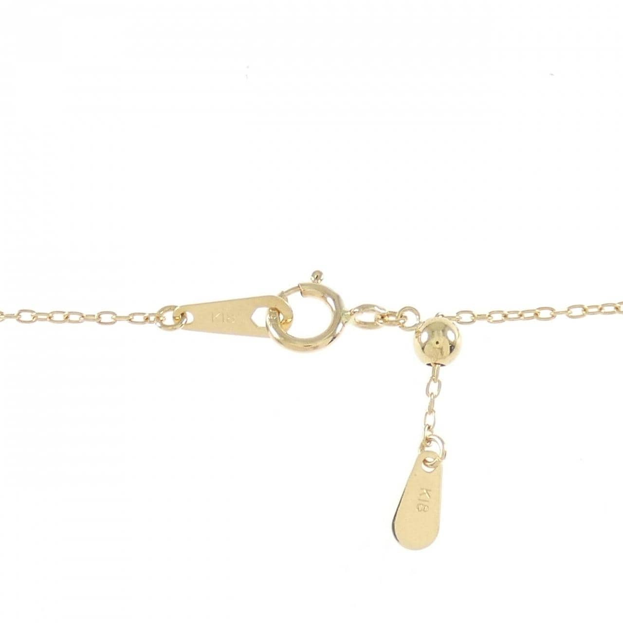 K18YG ダイヤモンド ネックレス 0.29CT