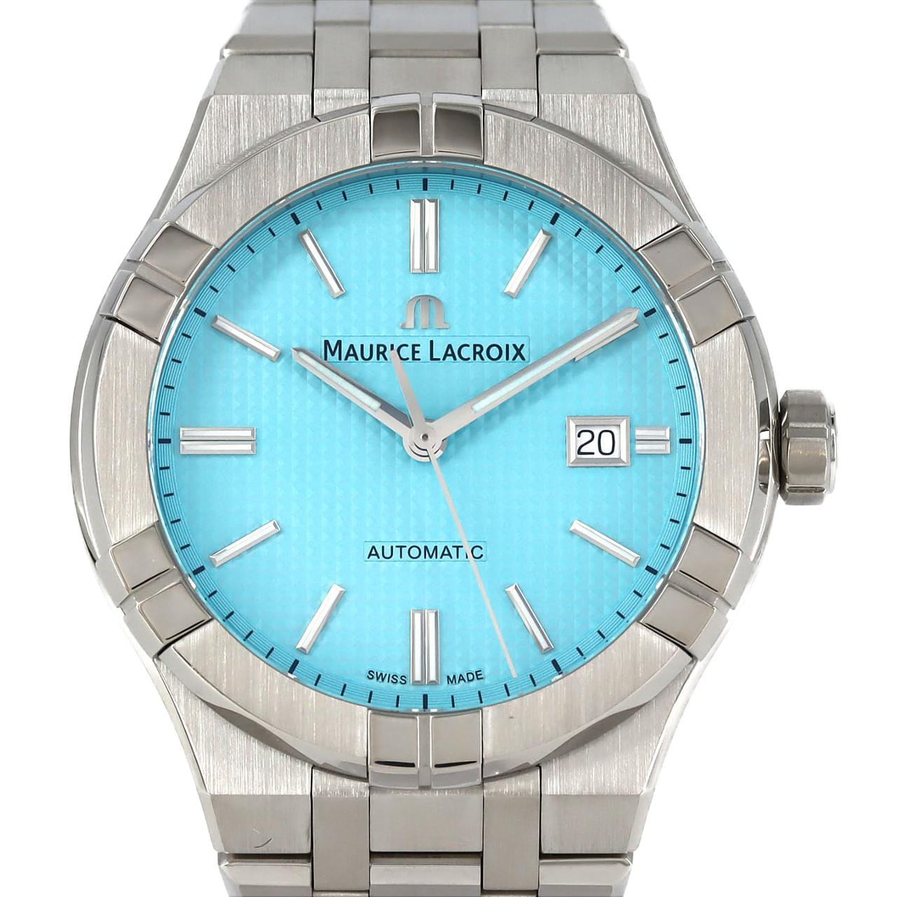 モーリス･ラクロア アイコン･サマーエディション AI6008-SS00F-431-C SS 自動巻