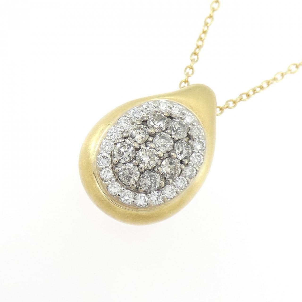 セイレーン アズーロ ダイヤモンド ネックレス 0.423CT