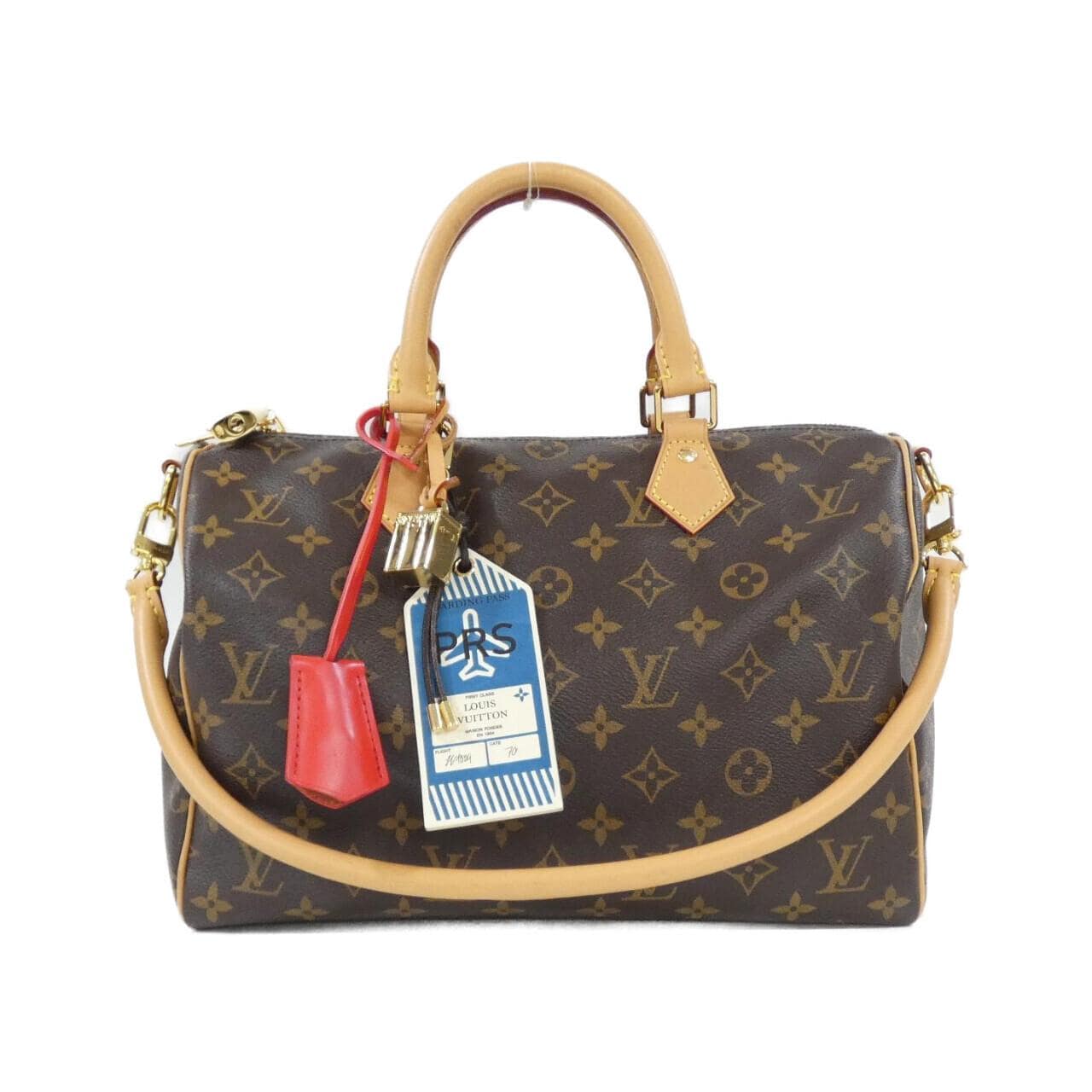 LOUIS VUITTON Monogram Speedy Bandouliere 30厘米波士顿包 M11945