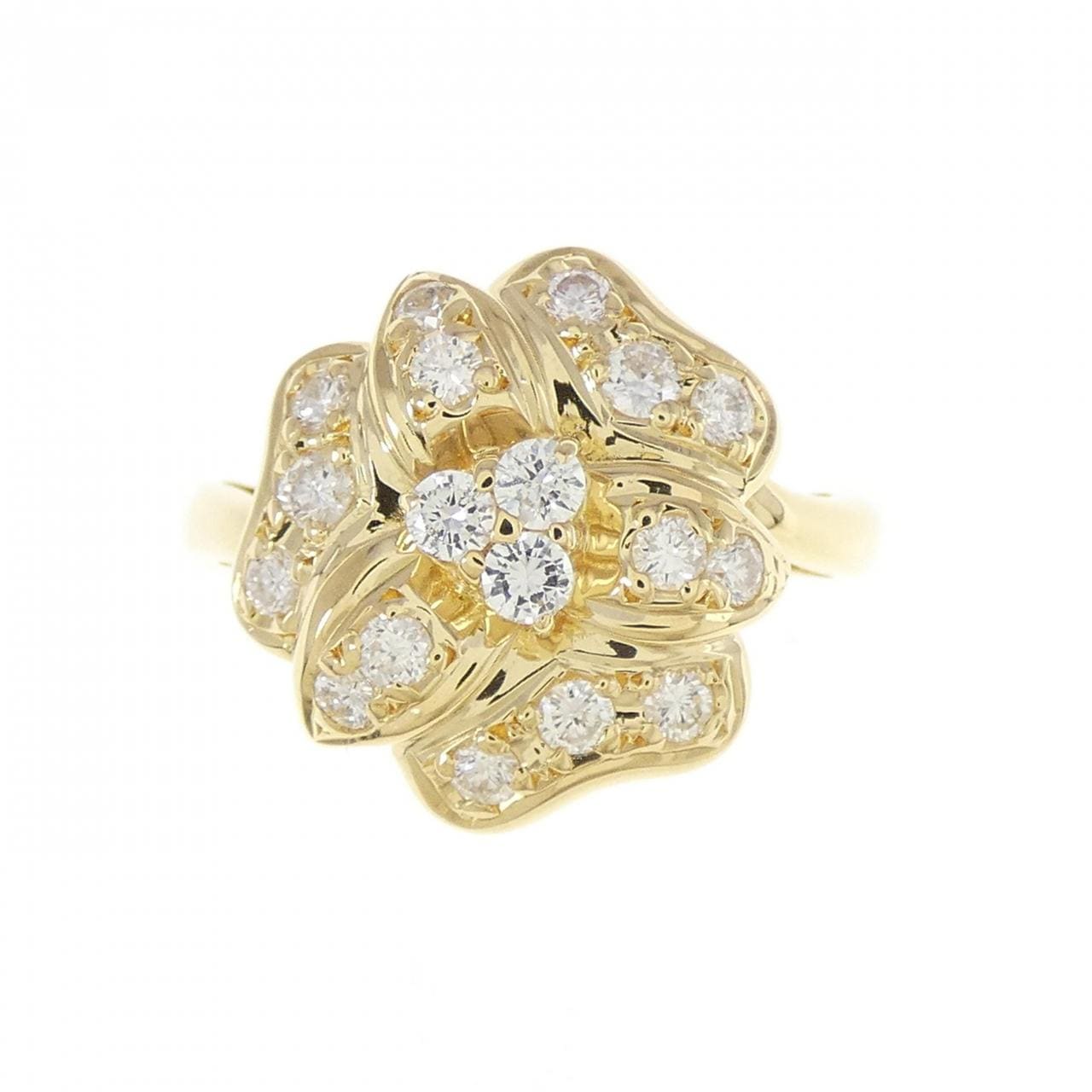 K18YG ダイヤモンド リング 0.50CT