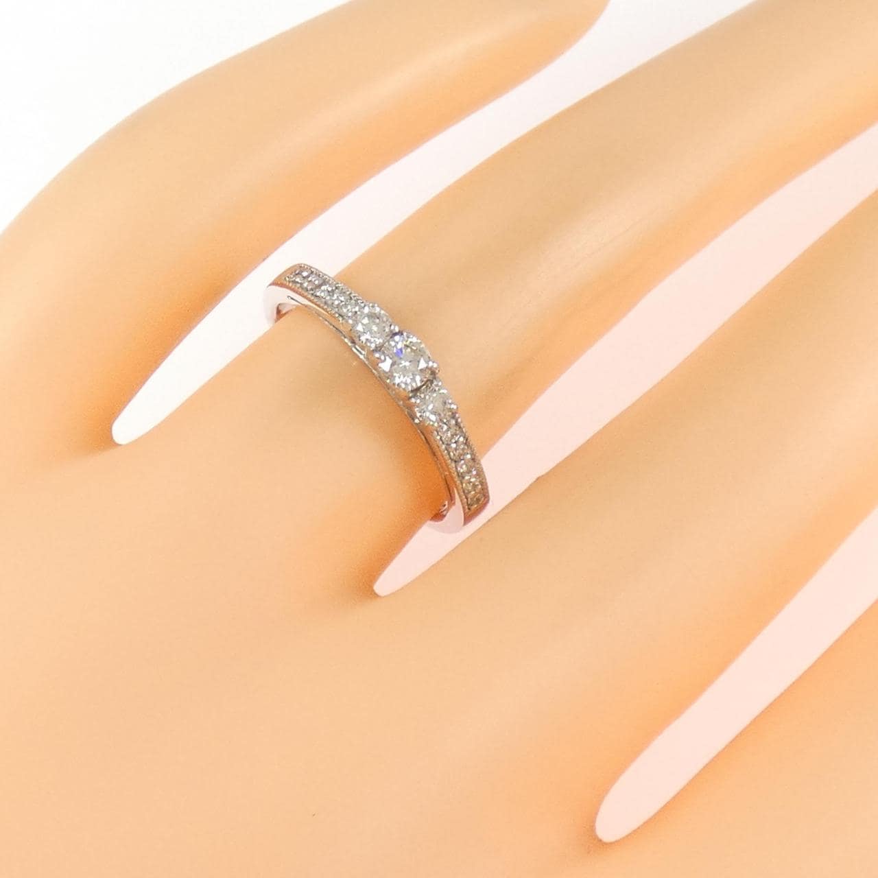 PT900 ダイヤモンド リング 0.30CT