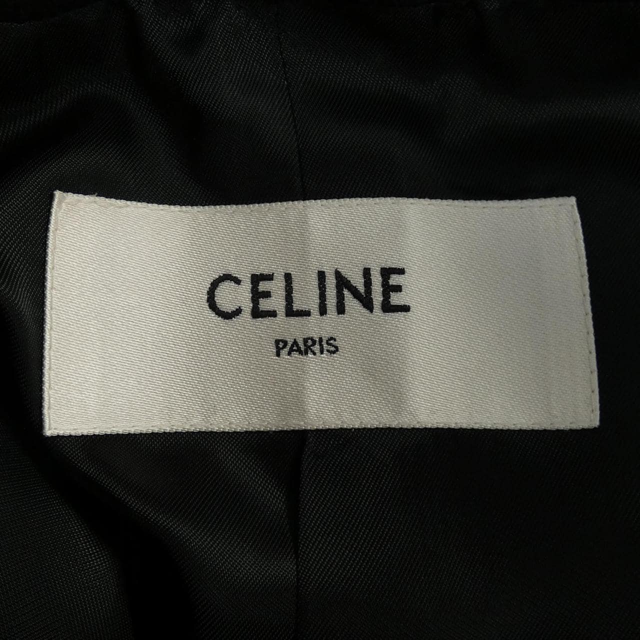 セリーヌ CELINE SPENCER CAPTAIN JACKET 2V75F6700 ノーカラージャケット