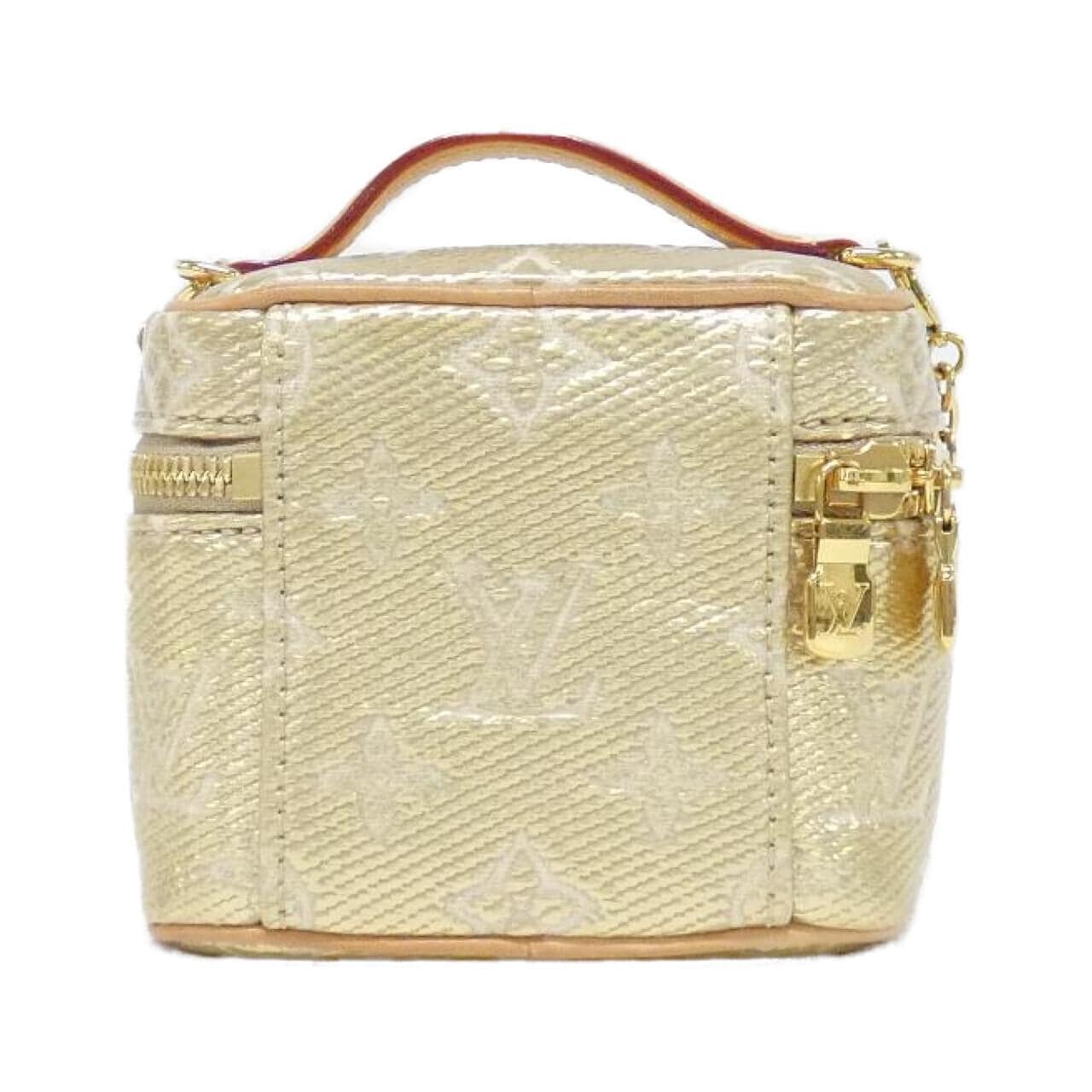 ルイヴィトン モノグラム ラミネーテッド ジャカード ミクロ ヴァニティ M22920 ショルダーバッグ