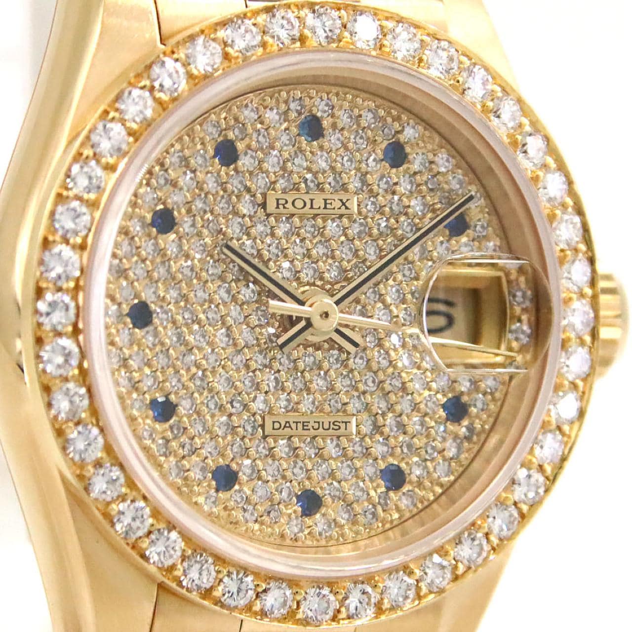 ロレックス デイトジャスト 69138ZS YG 自動巻 9番台